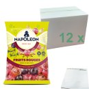 Napoleon Fruits Rouges Bonbons (Rote Früchte, 12x150g Beutel) + usy Block