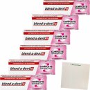 Blend-a-Dent Super Haftcreme Extra Stark Neutral 6er Pack (6x47g Tube) + usy Block