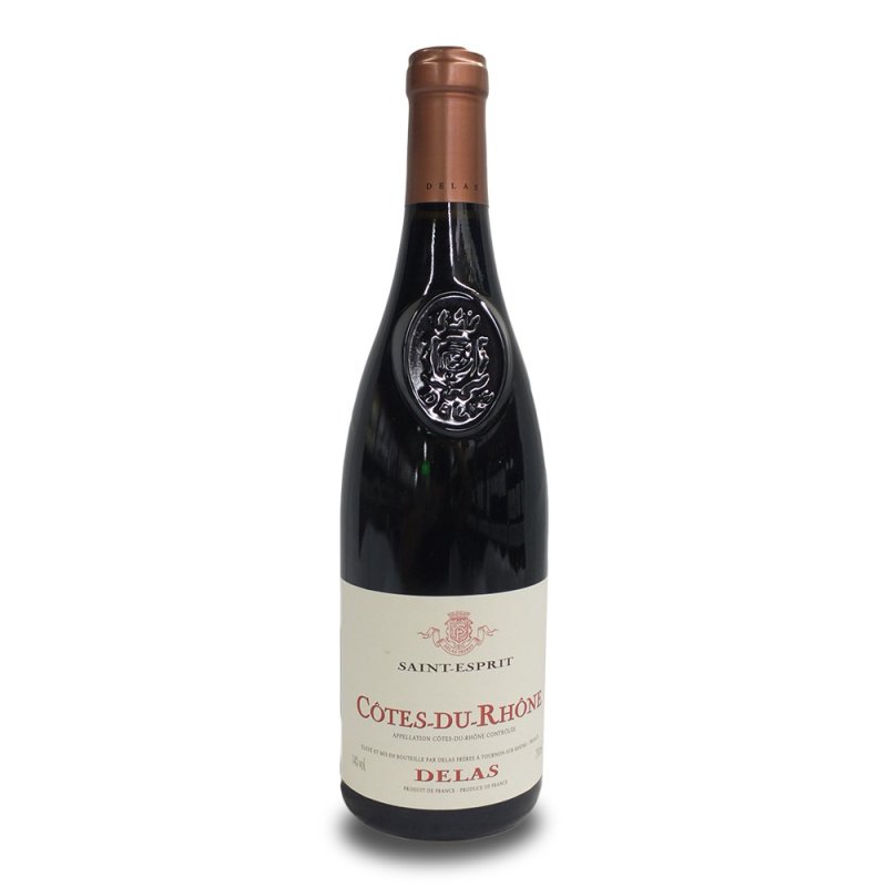 Delas Saint Esprit Cotes du Rhone Wein mit 13,5 Vol. (0,75l Flasche)