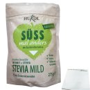 Huxol Erythrit + Stevia (275g Packung) + usy Block