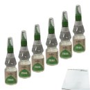 Huxol Stevia Flüssigsüße 6er Pack (6x125ml Flasche) + usy Block