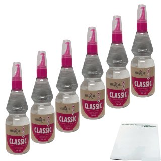 Huxol Classic Flüssigsüsse 6er Pack (6x200ml Flasche) + usy Block