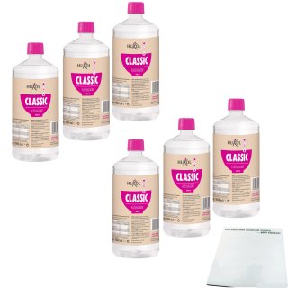 Huxol Classic Flüssigsüße 6er Pack (6x1l Flasche) + usy Block