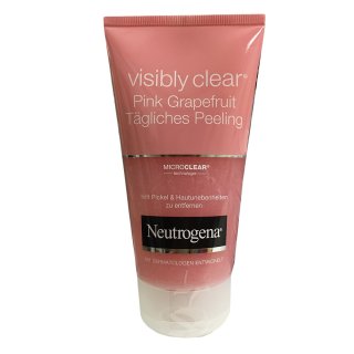 Neutrogena Visibly Clear Pink Grapefruit Tägliches Peeling (150 ml Tube)