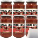 Lucullus Sambal Oelek 6er Pack (6x375g) im Glas + usy Block