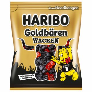 Haribo Wacken Goldbären zum Headbangen (175g Beutel)