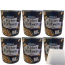 Edeka Kicher Erbsen naturell 6er Pack (6x800g Dose) + usy...