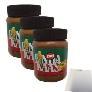 PCD Erdnussbutter Cremig 3er Pack (3x350g Glas) + usy Block