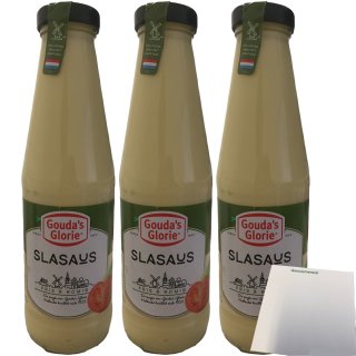 Goudas Glorie Slasaus 3er Pack (3x500ml Flasche) + usy Block