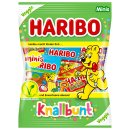 Haribo Knallbunt Minis Veggie 6er Pack (6x230g Packung) + usy Block