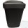 Rotho Twist Kitchen Swing Abfalleimer 50l schwarz grau + usy Block