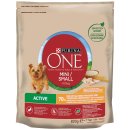Purina One Dog Mini Active Huhn&Reis (800g Packung)