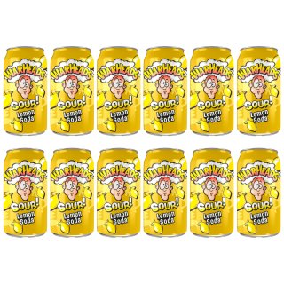 Warheads Sour Lemon Soda 12er Pack (12x355ml Dose)