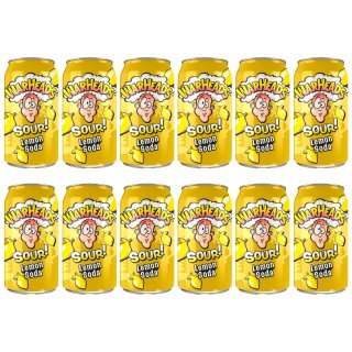 Warheads Sour Lemon Soda 12er Pack (12x355ml Dose)