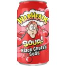 Warheads Black Cherry Sour Soda 12er Pack (12x355ml Dose)