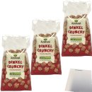 Alnatura Dinkel Crunchy (3x750g Packung) + usy Block