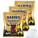 Haribo Wacken Goldbären zum Headbangen 3er Pack (3x175g Beutel) + usy Block
