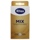 Ritex Mix 6er Pack (6x 8 Kondome Packung) + usy Block