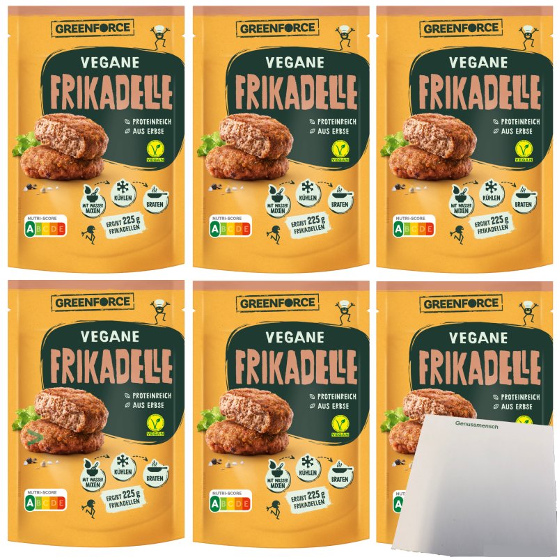 Greenforce Vegane Frikadellen Mix 75g Packung greenforce-vegane-frikadellen-mix-75g-packung