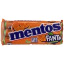 Mentos Fanta Kaudragees mit Orangengeschmack 3 Rollen (112,5g Packung)