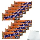 Mentos Fanta Kaudragees mit Orangengeschmack 3 Rollen 10er Pack (10x112,5g Packung) + usy Block