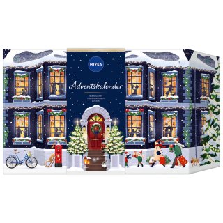 Nivea Adventskalender 2022 "Jeden Tag ein Verwöhnmoment für Dich"