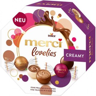 Merci Lovelies Creamy (185g Packung)