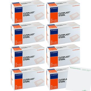 Smith&Nephew CUTIPLAST steriler Wundverband 8er Pack (8x50x 15x8cm) + usy Block