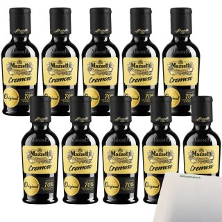 Mazzetti Balsamico Cremoso VPE (10x215ml Flasche) + usy Block
