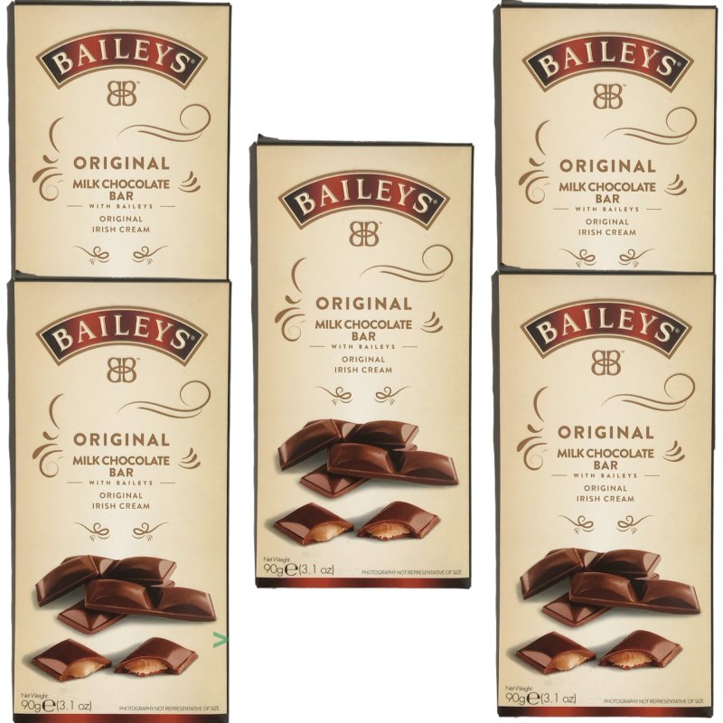 Baileys Chocolate Truffle Bar 5er Pack (5x90g Tafel)