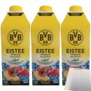 BVB Eistee Pfirsich 30% weniger Zucker 3er Pack (3x750ml...