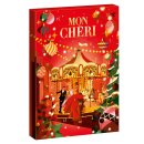 Ferrero Mon Cheri Adventskalender beide Motive (2x252g Packung) + usy Block