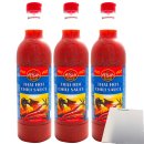 Asia Gold Thai Hot Chili Sauce 3er Pack (3x700ml Flasche)...