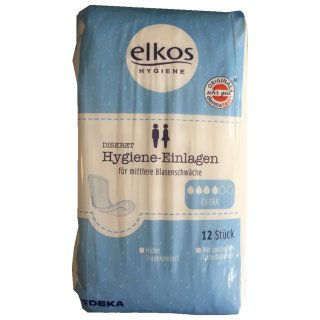 Elkos Hygiene Einlagen (12 Stück)