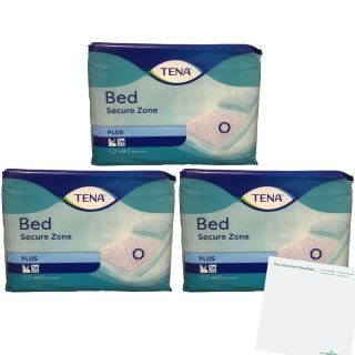 Tena Bed Plus 40x60cm 3er Pack (3x30 Stück) + usy Block