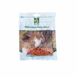 Auric Pets Gold Hühnchen Filets für Katze (50g Beutel)