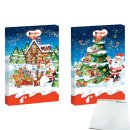 Kinder Mini Mix Adventskalender 2022 Beide Motive mit mini kinder Bueno, Country und Schokolade (2x152g Packung) + usy Block