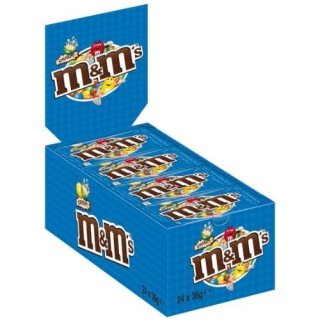 M&Ms Crispy Beutel (24x36g Beutel)