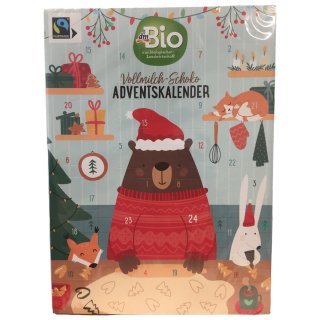 dm Bio Adventskalender Vollmilch-Schoko (75g Packung)