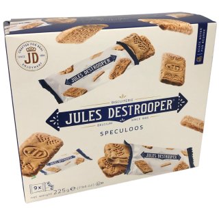 Jules Destrooper Speculoos Kekse mit echter Butter (225g Packung)