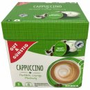 G&G Cappuccino Kaffeekapseln geeignet für Nescafe Dolce Gusto (1x8 Portionen)