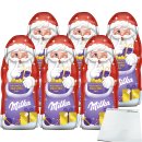 Milka Weihnachtsmann Alpenmilch Schokolade 6er Pack...