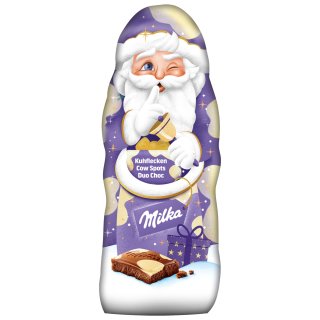 Milka Weihnachtsmann Kuhflecken Schokolade (100g)