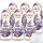 Milka Weihnachtsmann Kuhflecken Schokolade 6er Pack (6x100g) + usy Block
