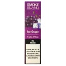 Smoke Island E-Shisha Ice Grape ohne Nikotin (600 Züge)