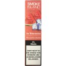 Smoke Island E-Shisha Ice Watermelon ohne Nikotin 10er Pack (10x600 Züge) + usy Block