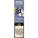 Smoke Island E-Shisha Ice Blueberry ohne Nikotin 6er Pack (6x600 Züge) + usy Block