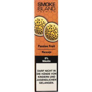 Smoke Island E-Shisha Passion Fruit ohne Nikotin (600 Züge)