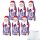 Milka Weihnachtsmann Naps 6er Pack (6x115g Packung) + usy Block MHD 31.03.2023 Sonderpreis