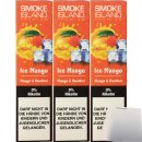 Smoke Island E-Shisha Ice Mango ohne Nikotin 3er Pack...